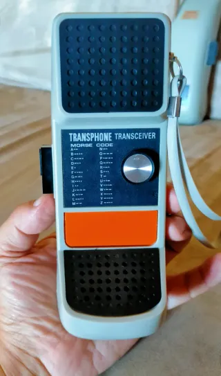 Walkie-talkie Transphone anni '70 Morse