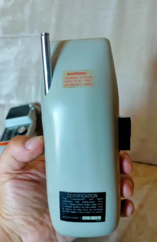 Walkie-talkie Transphone anni '70 Morse