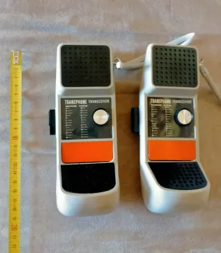 Walkie-talkie Transphone anni '70 Morse