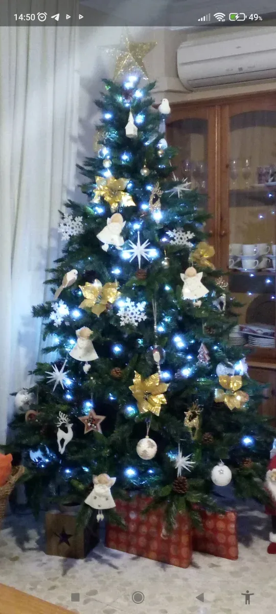 Árbol de Navidad 2,10m Nuevo
