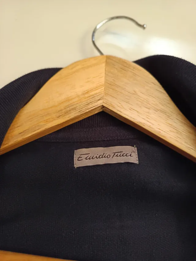 Emidio Tucci Cárdigan Azul Marino Talla M