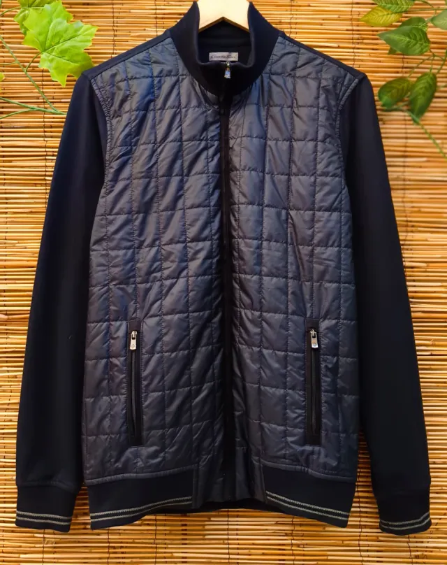 Emidio Tucci Cárdigan Azul Marino Talla M