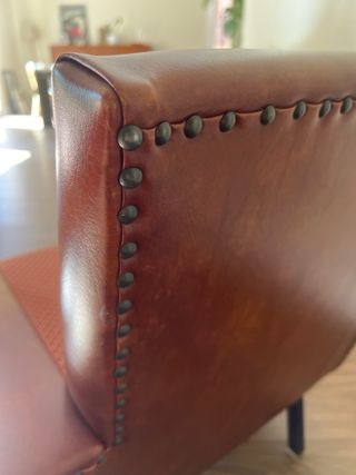 sillón Vintage de cuero