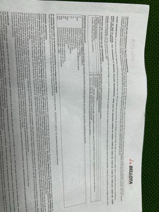 Botas de seguridad Bellota negras y rojas