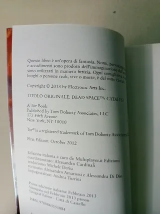 Dead Space Catalyst.