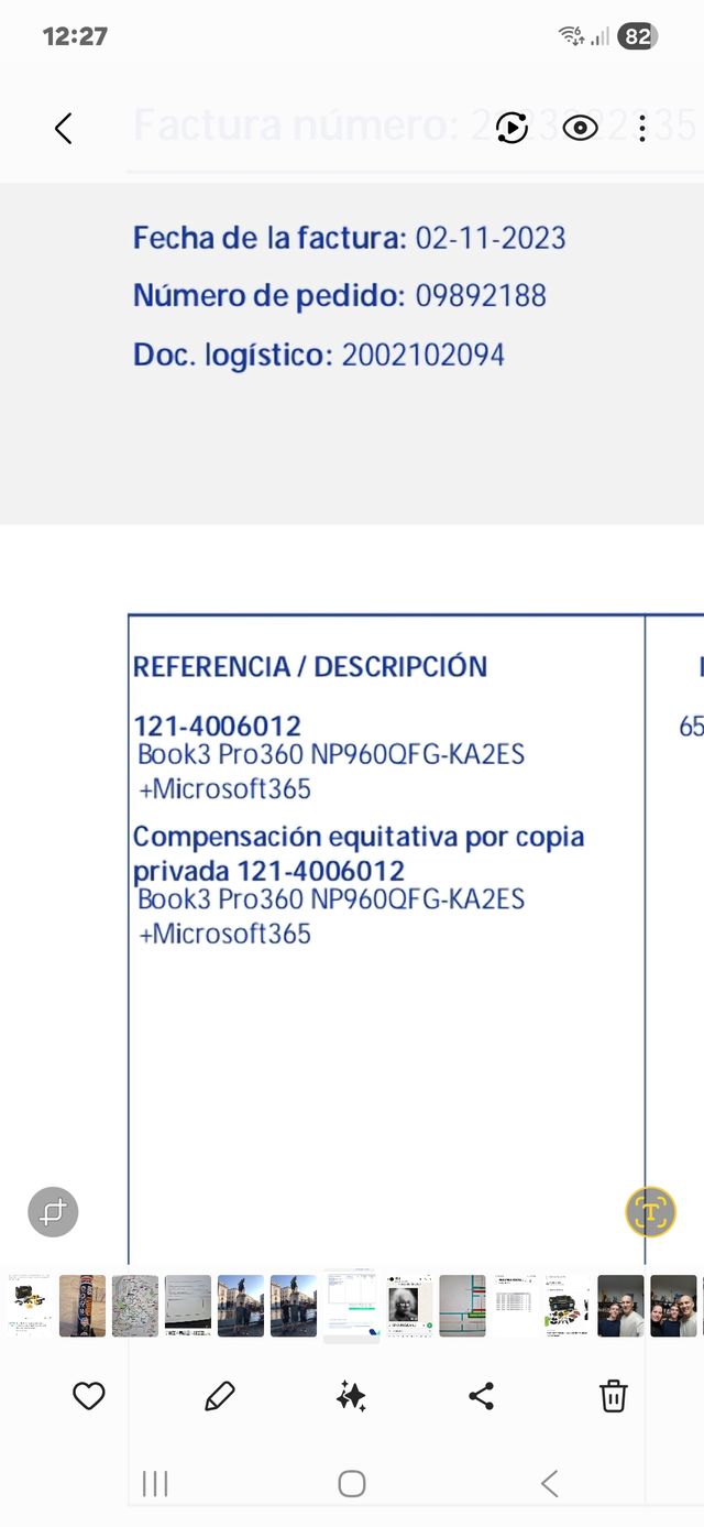 Samsung Galaxy Book 3 Pro 360  NP960QFG-2KA ES