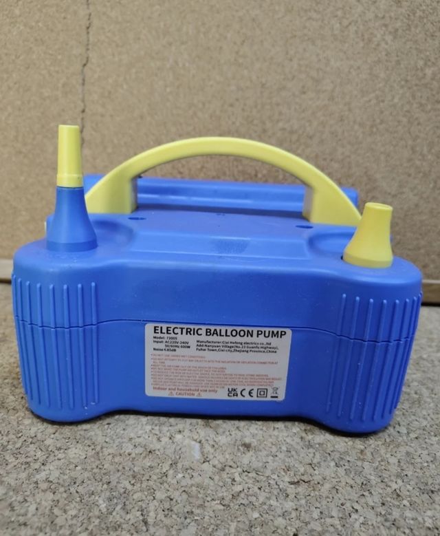 Hinchador Eléctrico Globos Doble Boquilla