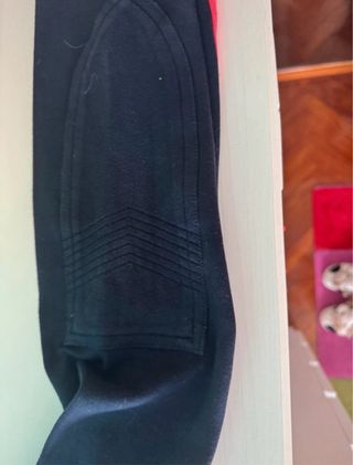 Pantalón de montar unisex azul y rosa, 14 años