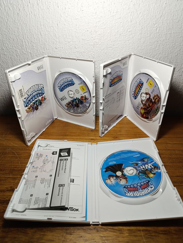 Pack Juegos Skylanders para Wii