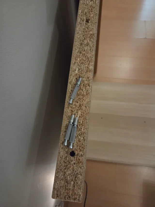 Divisor armario ikea KOMPLEMENT roble blanco