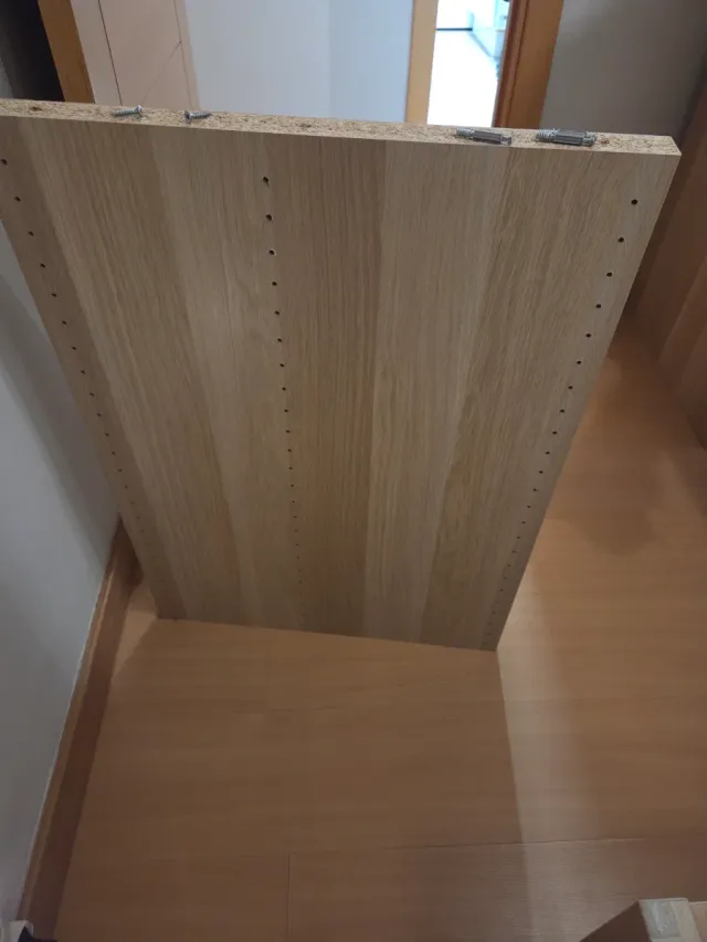 Divisor armario ikea KOMPLEMENT roble blanco