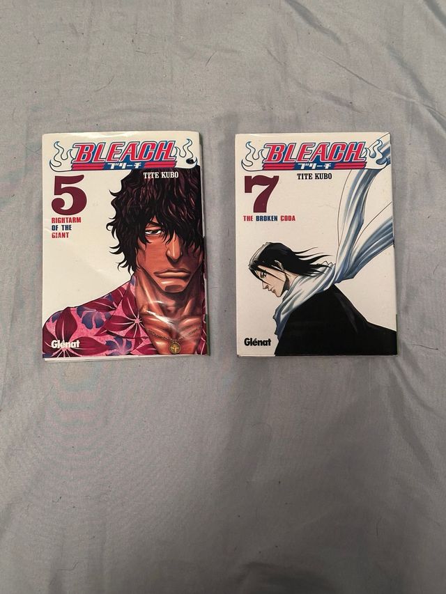 Manga Bleach - tomos 5 y 7