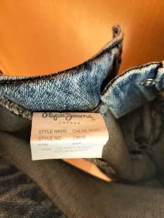 Falda vaquera Pepe Jeans con abertura