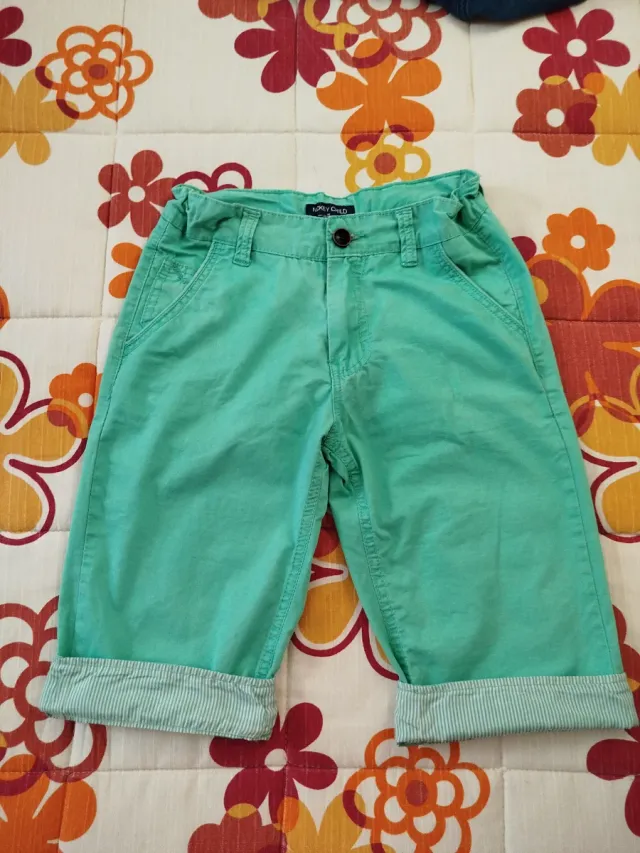 Pantalón corto verano niño Talla 10