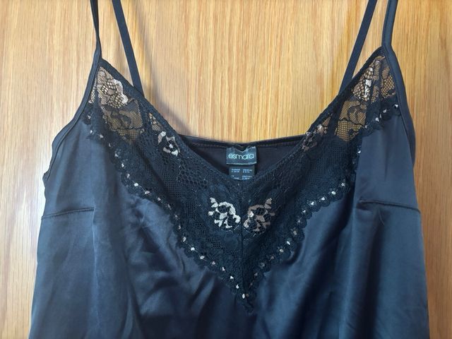 Camisón/Picardías Esprit Negro