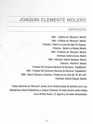 Escultura “Maternidad” D. Joaquín Clemente Molero