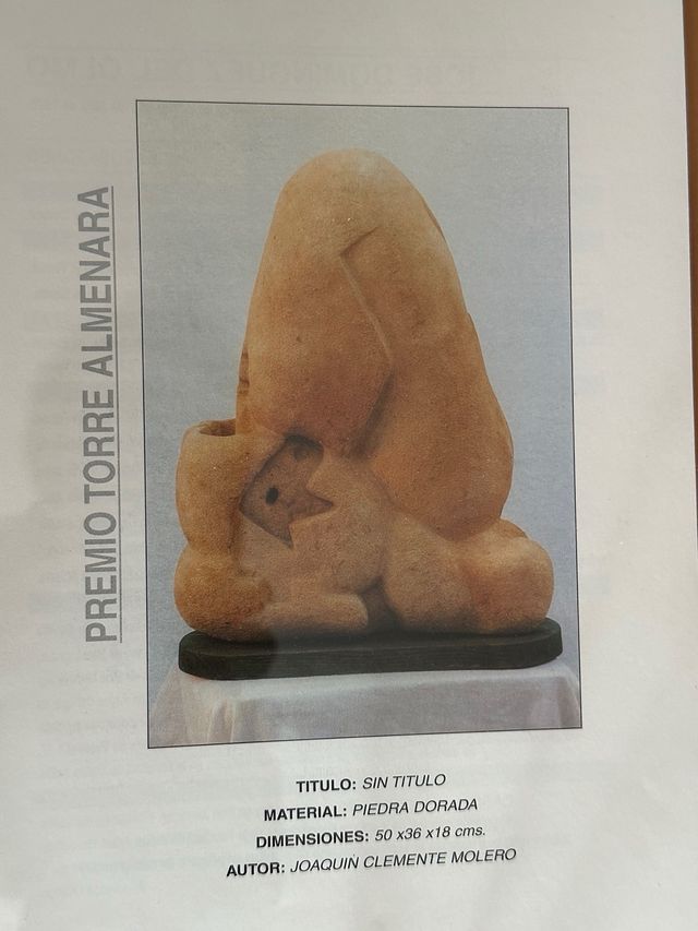 Escultura “Maternidad” D. Joaquín Clemente Molero