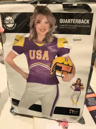 Disfraz Quarterback Fiestas NUEVO Talla M