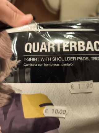 Disfraz Quarterback Fiestas NUEVO Talla M