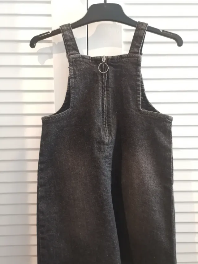 Lote niña 3-4 años: Chaqueta y Peto denim