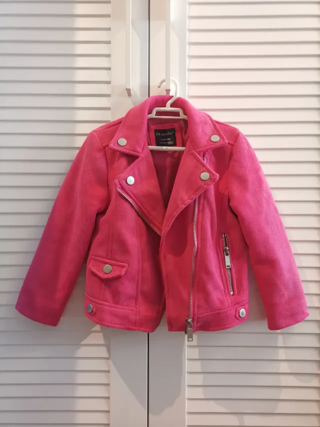 Lote niña 3-4 años: Chaqueta y Peto denim