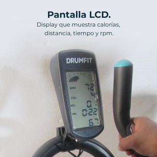 Bicicleta Estática DrumFit Indoor 13000 Race Sprin