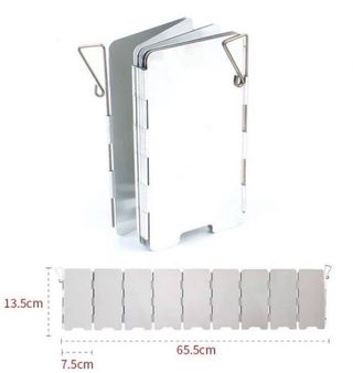 Proteção Anti Vento para Fogão a Gas (Campismo, So