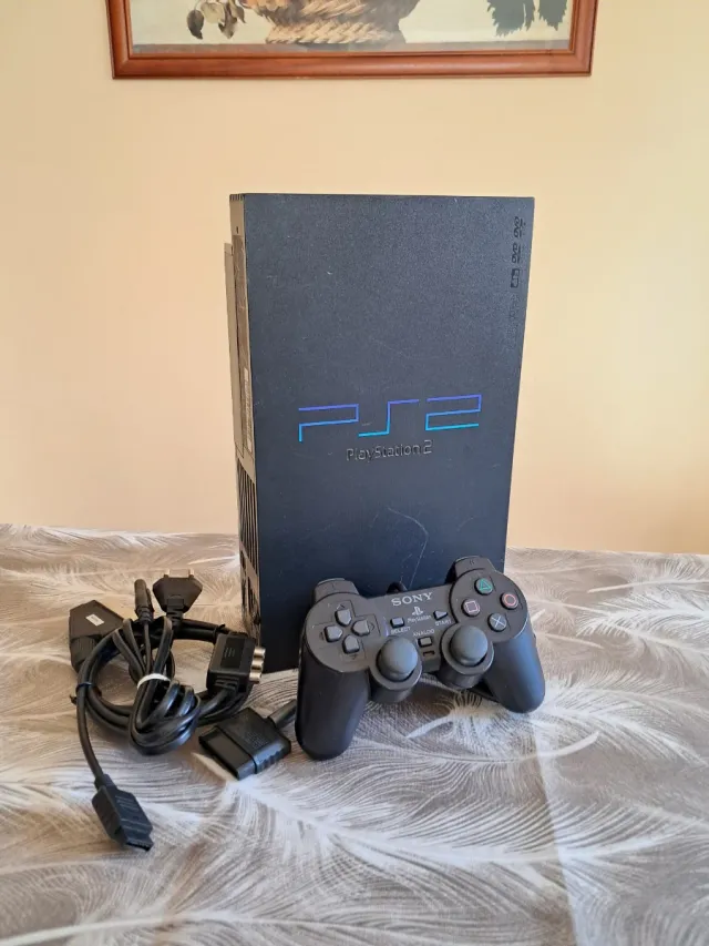 Console Sony PlayStation 2 Ps2 Fat Scph-39004