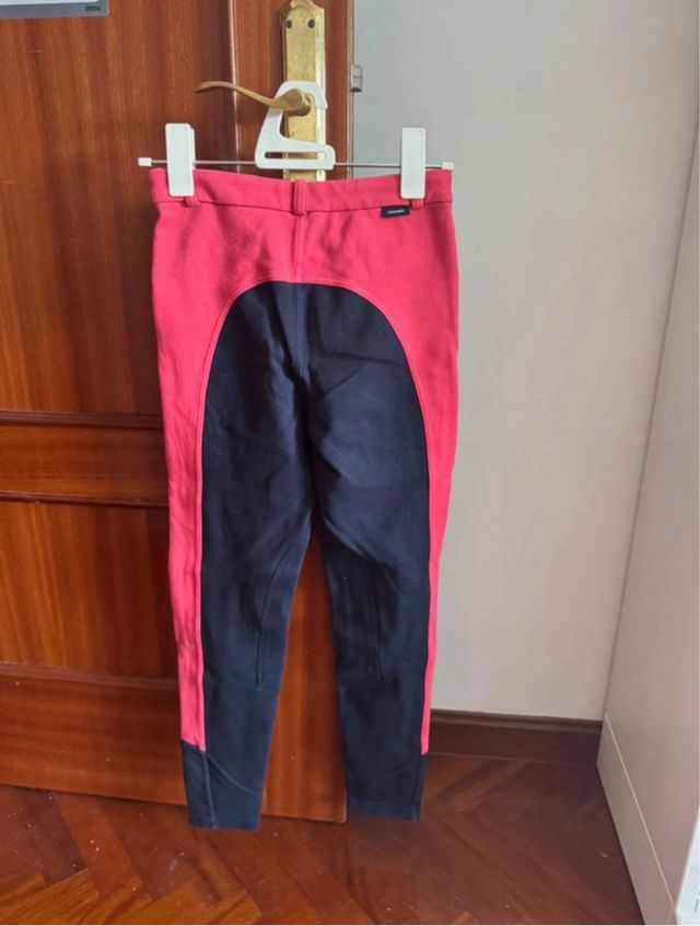 Conjunto Monta Unisex Rosa y azul, 14 años