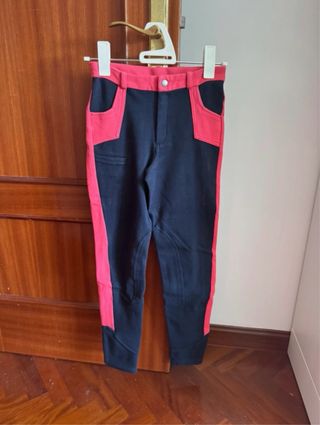 Conjunto Monta Unisex Rosa y azul, 14 años