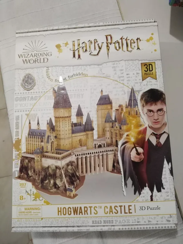 Puzzle 3D Harry Potter, Castillo de Hogwarts