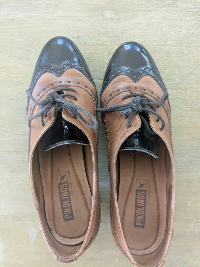 Zapatos Pikolinos Piel Brogue Talla 38