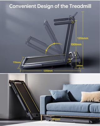 Cinta de correr TOPUTURE 12% Inclinación