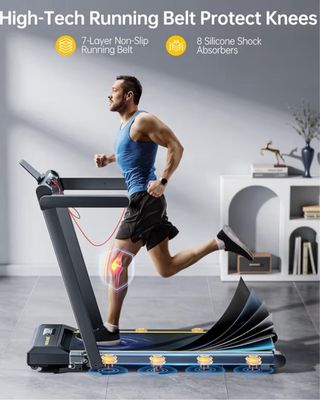 Cinta de correr TOPUTURE 12% Inclinación