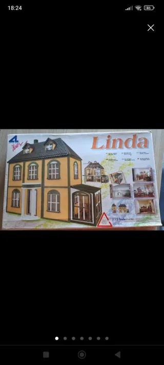 Casa de muñecas Linda 1:12