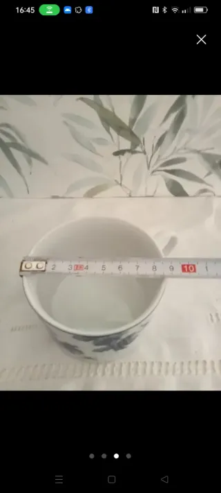 Tazas y platillos Vista Alegre florales