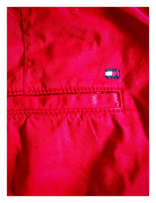 Bermudas Tommy Hilfiger Talla 40 Rojas