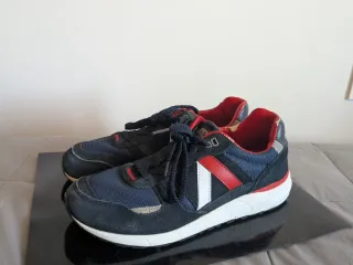 Zapatillas El Ganso Azul y Rojo