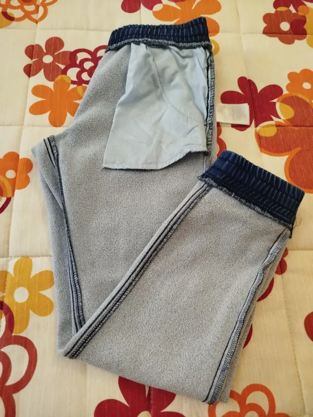 Pantalón vaquero invierno interior algodón 10-11