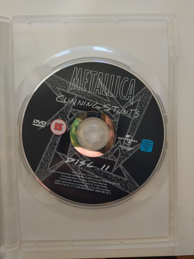 Metallica Cunning Stunts DVD
