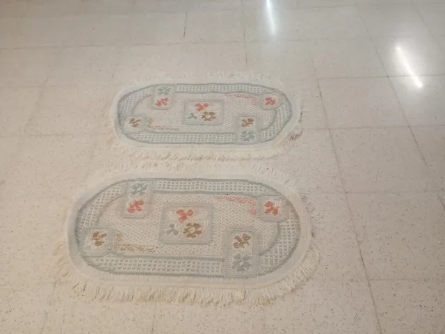 Alfombras ovaladas con flecos
