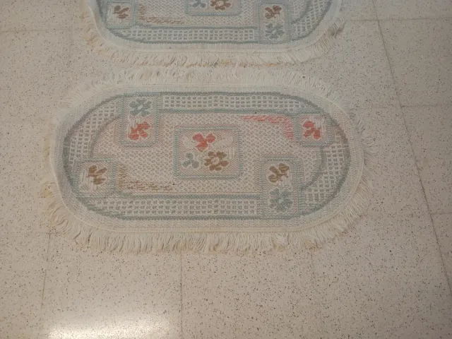 Alfombras ovaladas con flecos