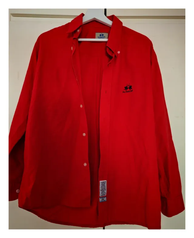 Camisa La Martina Roja Talla L
