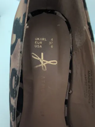 Tacones Atmosphere Animal Print Talla 37