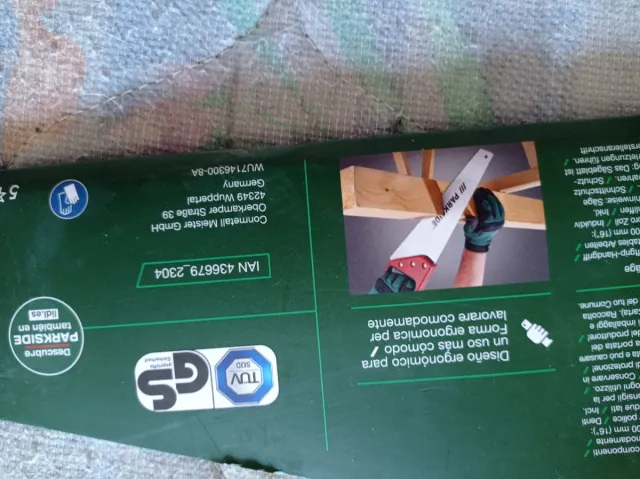 Sierra de mano Parkside