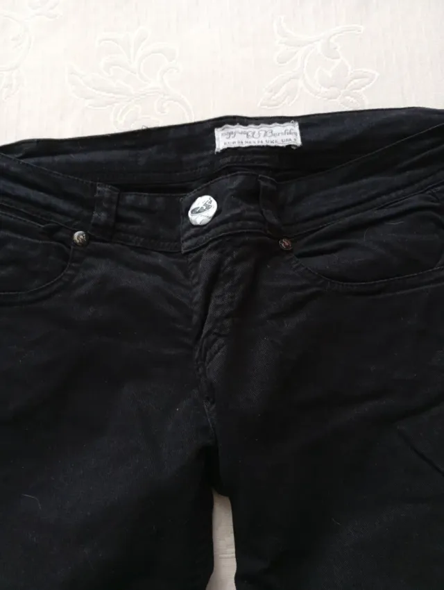Pantalón Bershka Negro Talla XS
