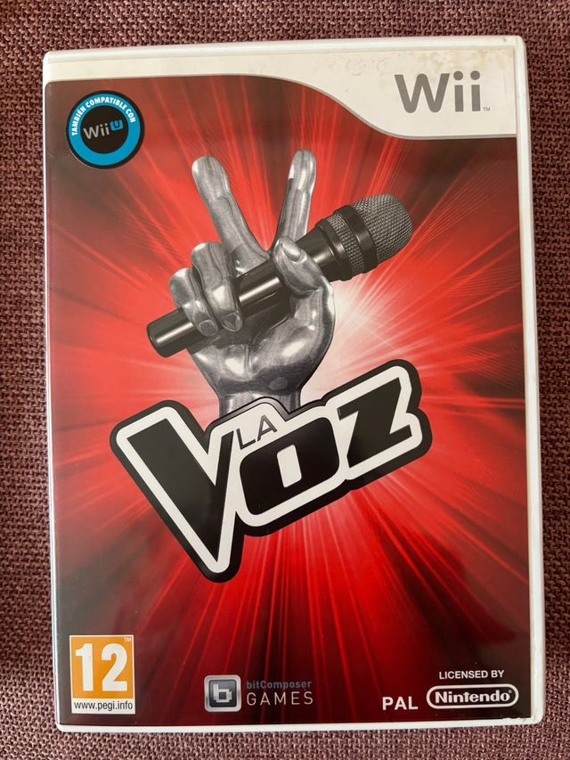 Juego Wii La Voz