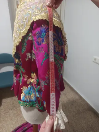 Traje Fallera Adulta, manteletas y aderezo