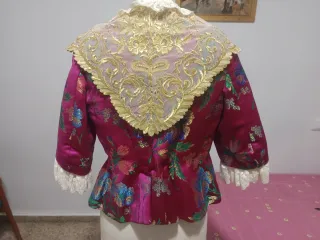 Traje Fallera Adulta, manteletas y aderezo