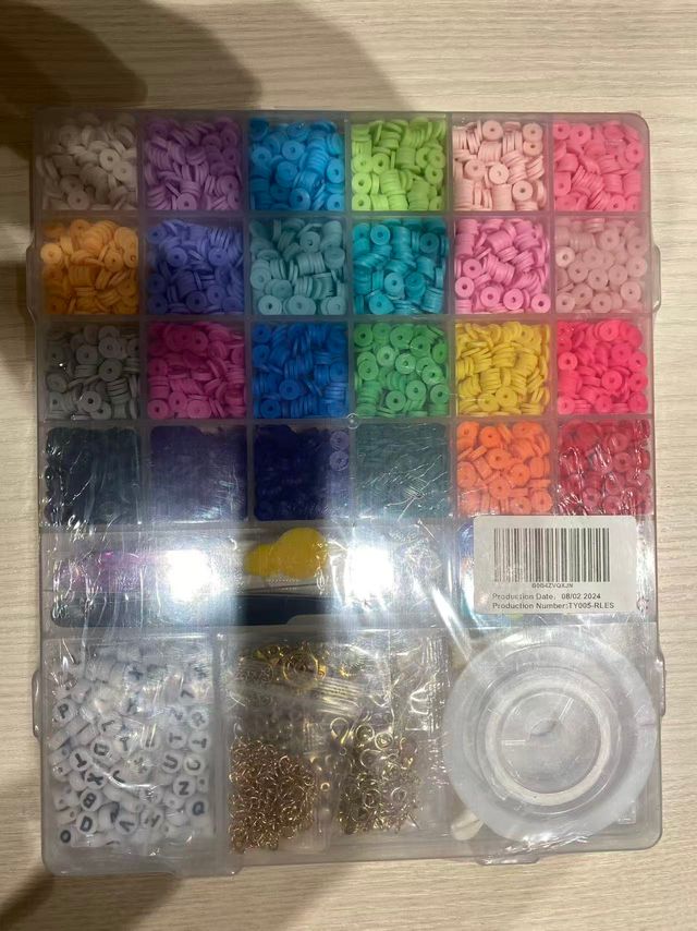 Kit Abalorios Arcilla 6100 Pzs